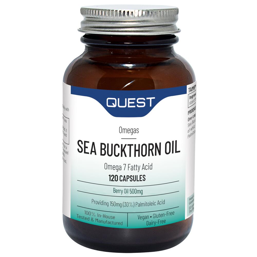 Quest Sea Buckthorn Oil 120 CAPSULES 601498-1