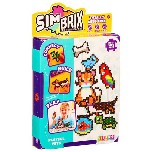 Connect Build and Play with Simbrix Pixel Art Toys