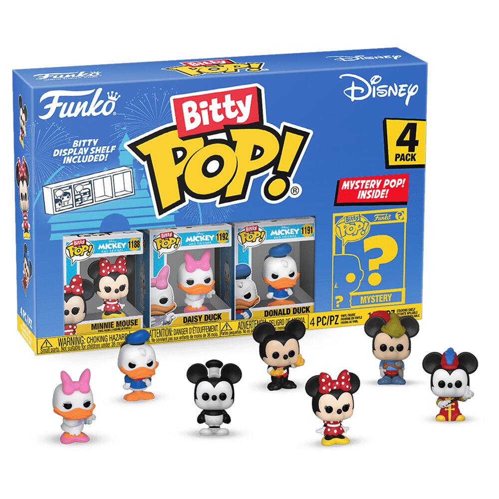 Funko Bitty POP! Disney MINNIE MOUSE 4 Pack Miniature Vinyl Figures 71320
