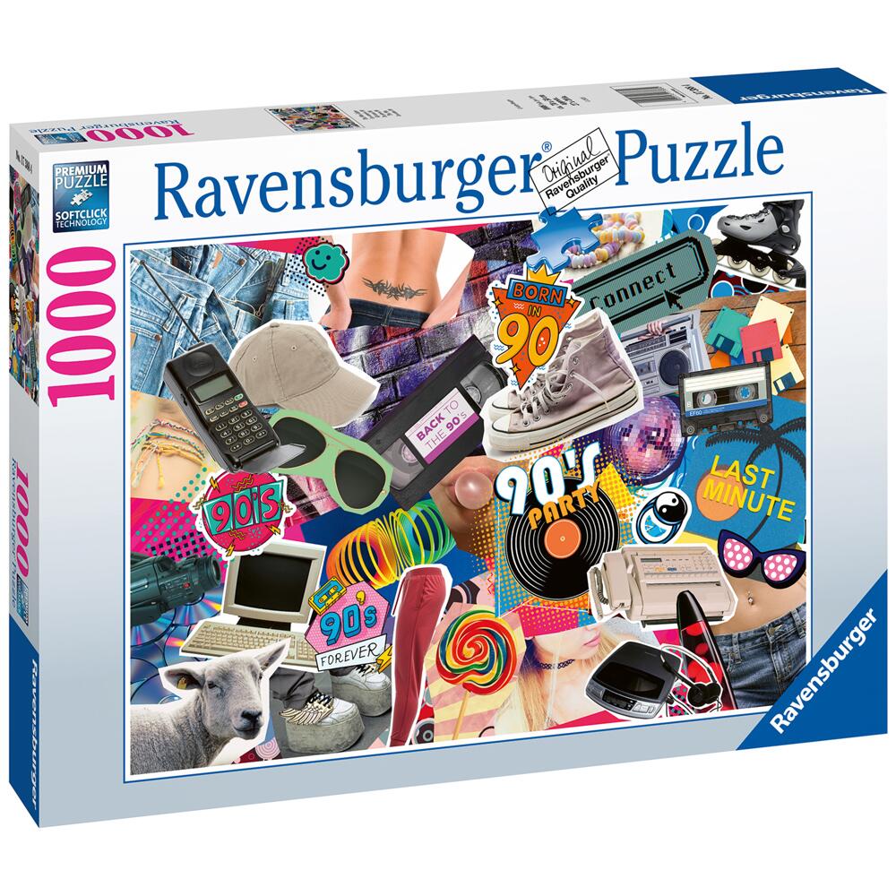 Ravensburger The 90’s 1000 Piece Jigsaw Puzzle 17388