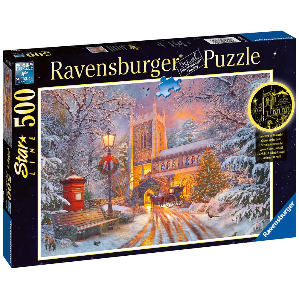 Ravensburger Magical Christmas Starline 500 Piece Jigsaw Puzzle 17384