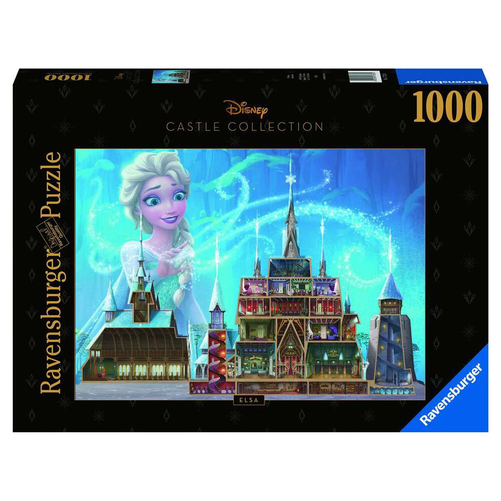Ravensburger Disney Castles Elsa 1000 Piece Jigsaw Puzzle 17333