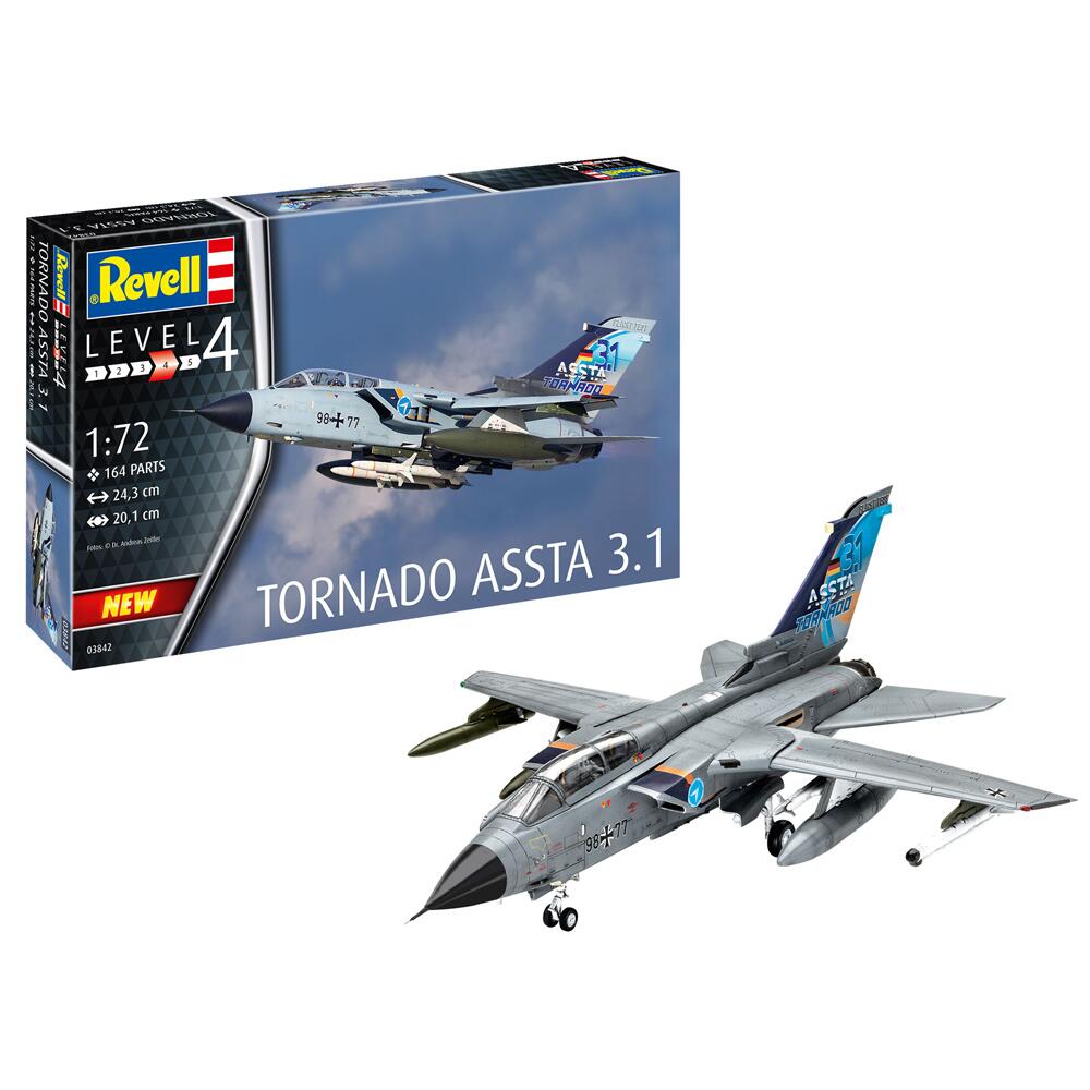 Revell Tornado ASSTA 3.1 Aircraft Model Kit Scale 1:72 03842