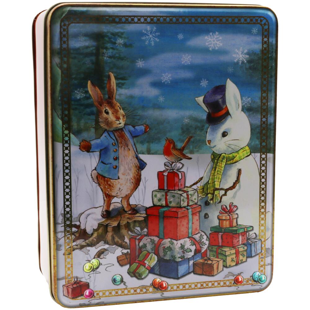 Beatrix Potter Peter Rabbit Christmas Storage Tin BPX2670