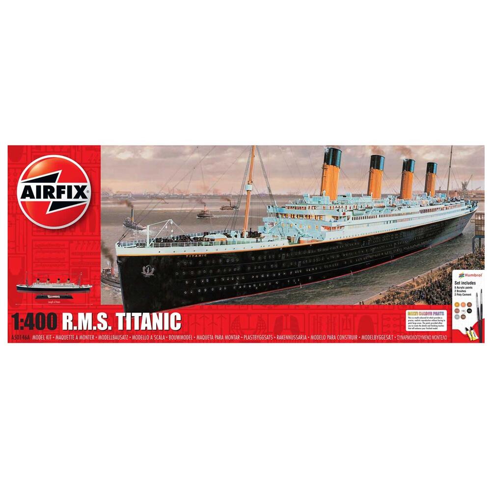 Airfix R.M.S. Titanic Ship Plastic Model Kit Scale 1/400 A50146A