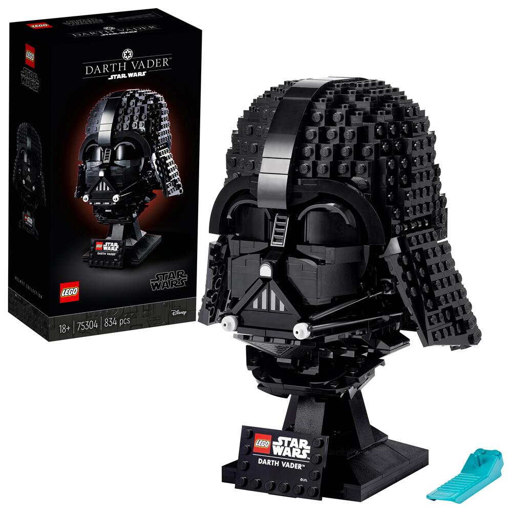 LEGO Star Wars Darth Vader Buildable Helmet 75304