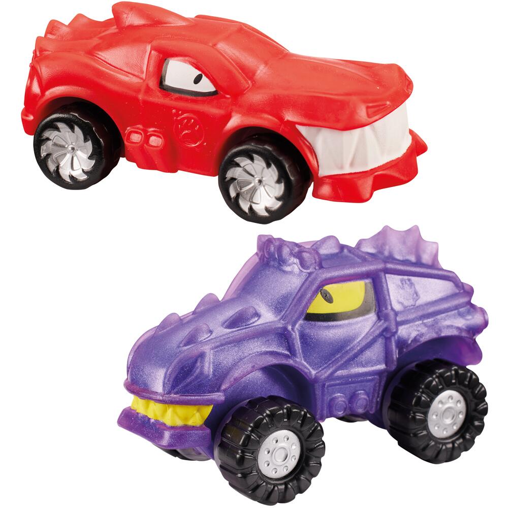 Heroes Of Goo Jit Zu Goo Mobiles - Blazagon Vs Shredz - Macchinine Elastiche E Morbide Che Si Scontrano, Gioco Per Bambini 4+ Anni