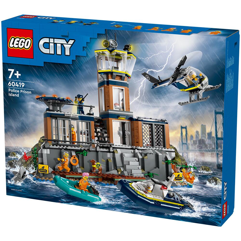 LEGO City Police Prison Island Set 60419 Ages 7+