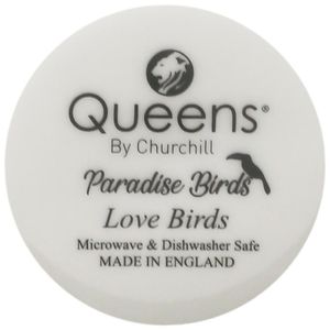 View 3 Queens Paradise Birds LOVE BIRDS Fine China 400ml Oak Mug PARB00451