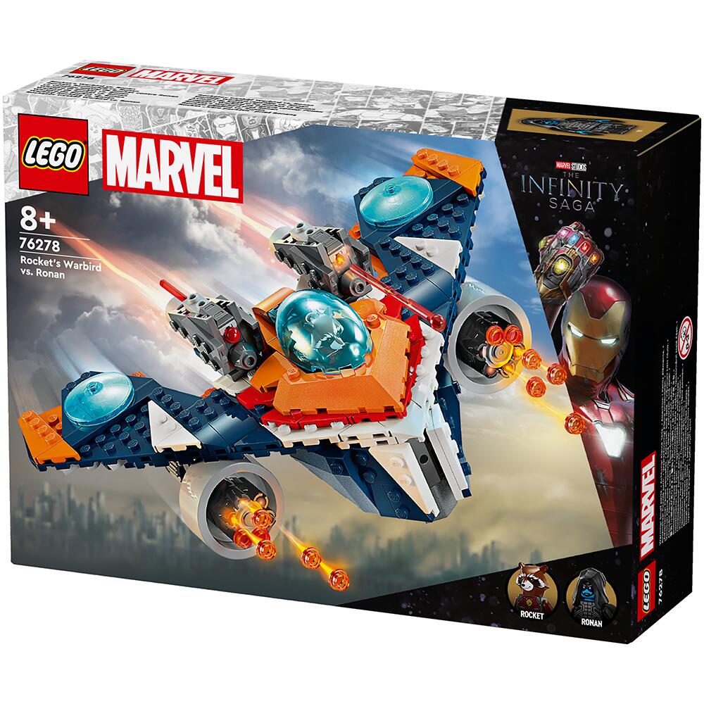 LEGO Marvel Rocket's Warbird vs. Ronan Building Set 76278