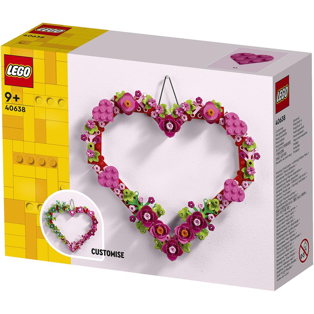 LEGO ICONS Heart Ornament 40638