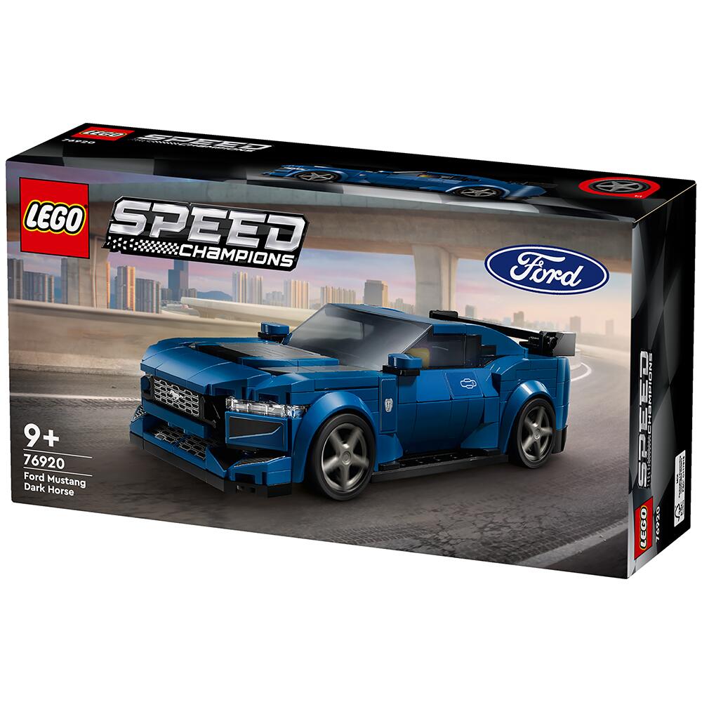 LEGO Speed Champions Ford Mustang Dark Horse Sports Car Building Set 76920