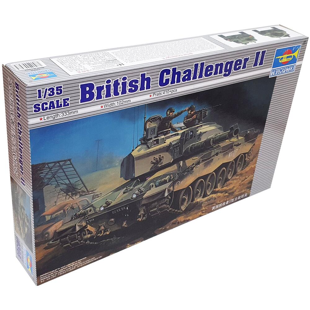 Trumpeter British Challenger II Main Battle Tank Plastic Model Kit Scale 1:35 00308