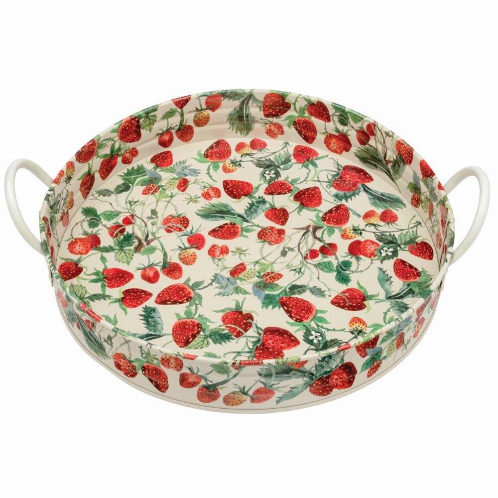 Emma Bridgewater Strawberries Large Round Garden Tray