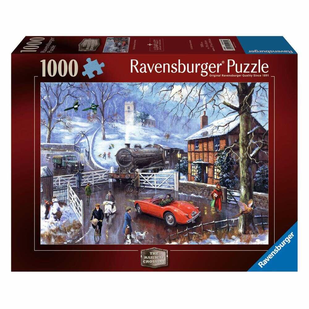 Ravensburger Railway Crossing 1000 piece Jigsaw Puzzle 12001270