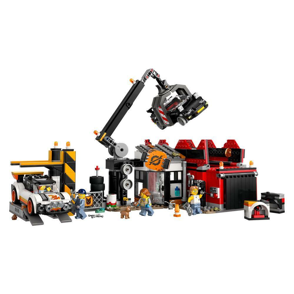 LEGO City Scrapyard with Cars Set 60472
