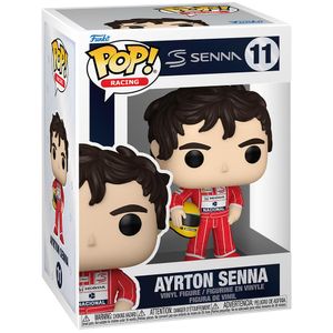 View 3 Funko POP! Racing Ayrton Senna Red Suit Vinyl Figure 11 86180