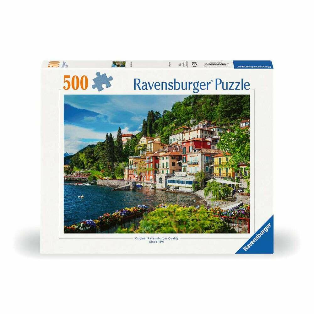 Ravensburger Lake Como Italy 500 Piece Jigsaw Puzzle 12000201