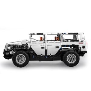 View 4 CaDA Cars Warrior H2 Off-Roader Construction Set Toy C51044W