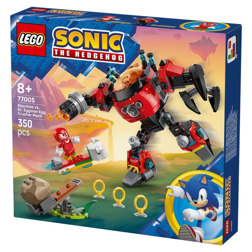LEGO Sonic the Hedgehog Knuckles vs. Dr. Eggman Egg Crusher Mech 6526981