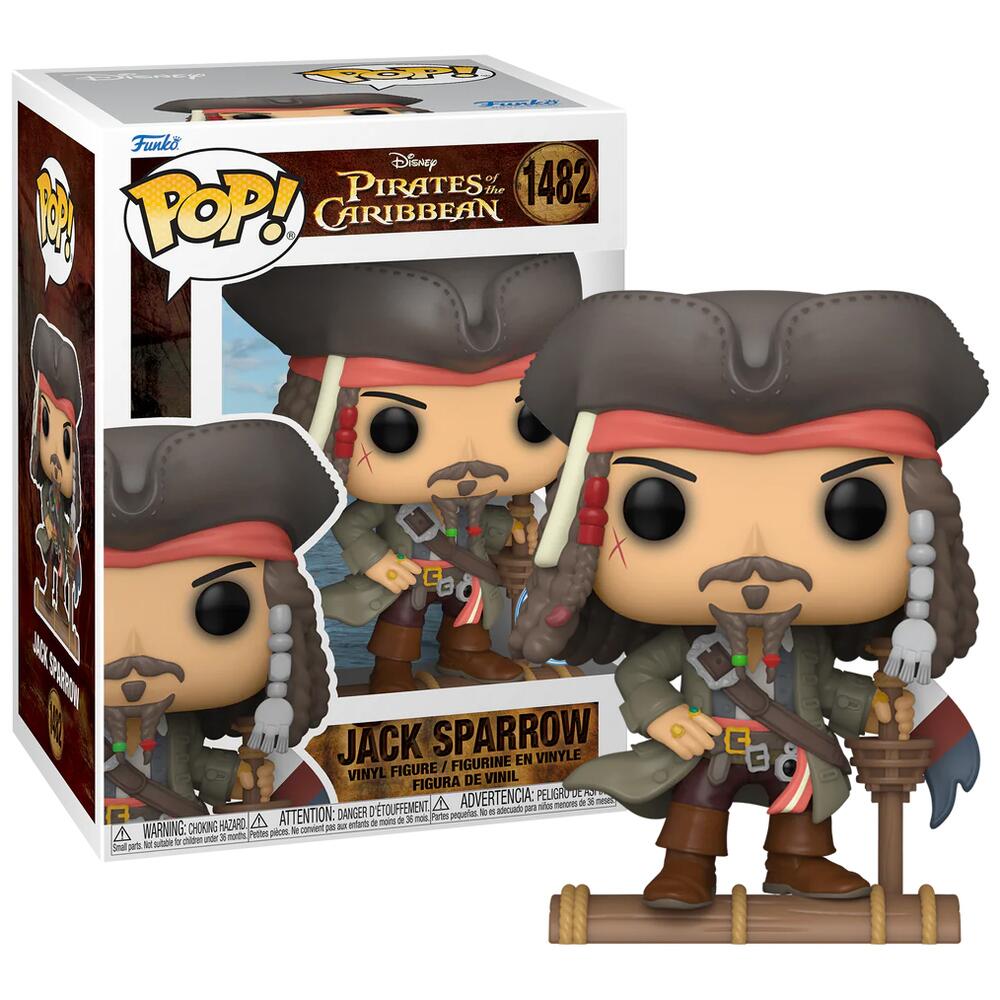 Funko POP! Pirates of the Caribbean JACK SPARROW Collectable Vinyl Figure 1482 81940