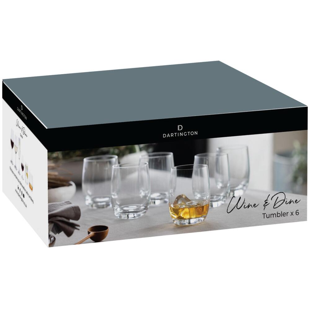 Dartington Wine & Dine Tumbler Glasses Set of 6 TU3592/5/6PK