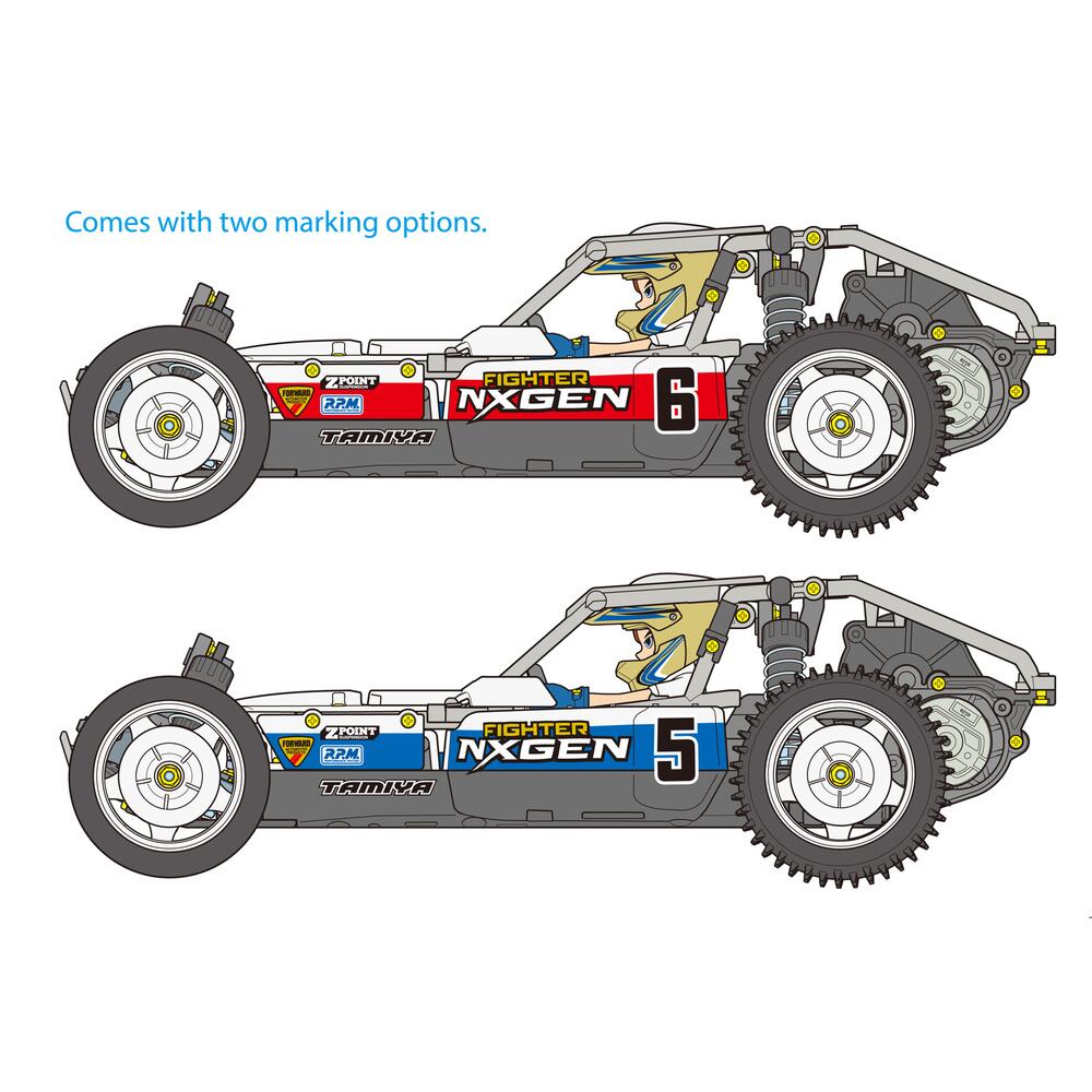 Tamiya Fighter NXGEN (DT-04) R/C Model Kit