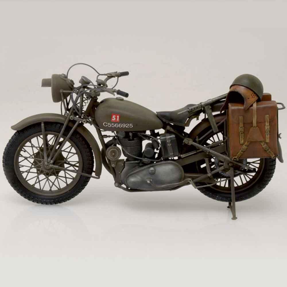 Italeri Triumph 3HW Motorcycle Model Kit Scale 1:9
