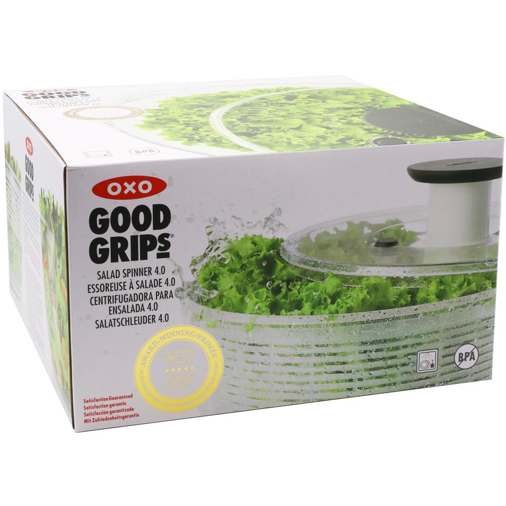 OXO Salad Spinner Non Slip Base Colander Dry Salad Greens or Herbs Good  Grips