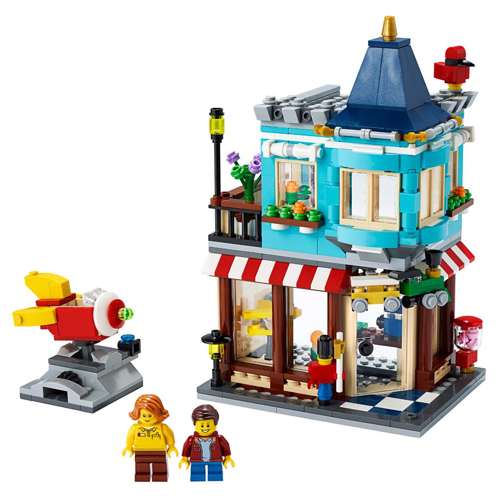 LEGO Creator 3-in-1 Townhouse Toy Store Building Set