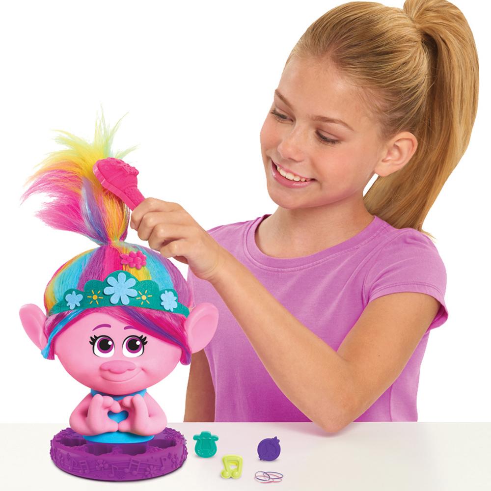 Dreamworks Trolls World Tour Poppy Styling Head 11 Pieces