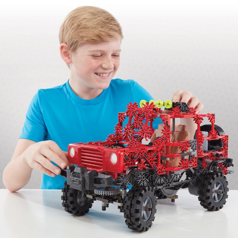 K'Nex Trail Rider Motorized Truck Building Set