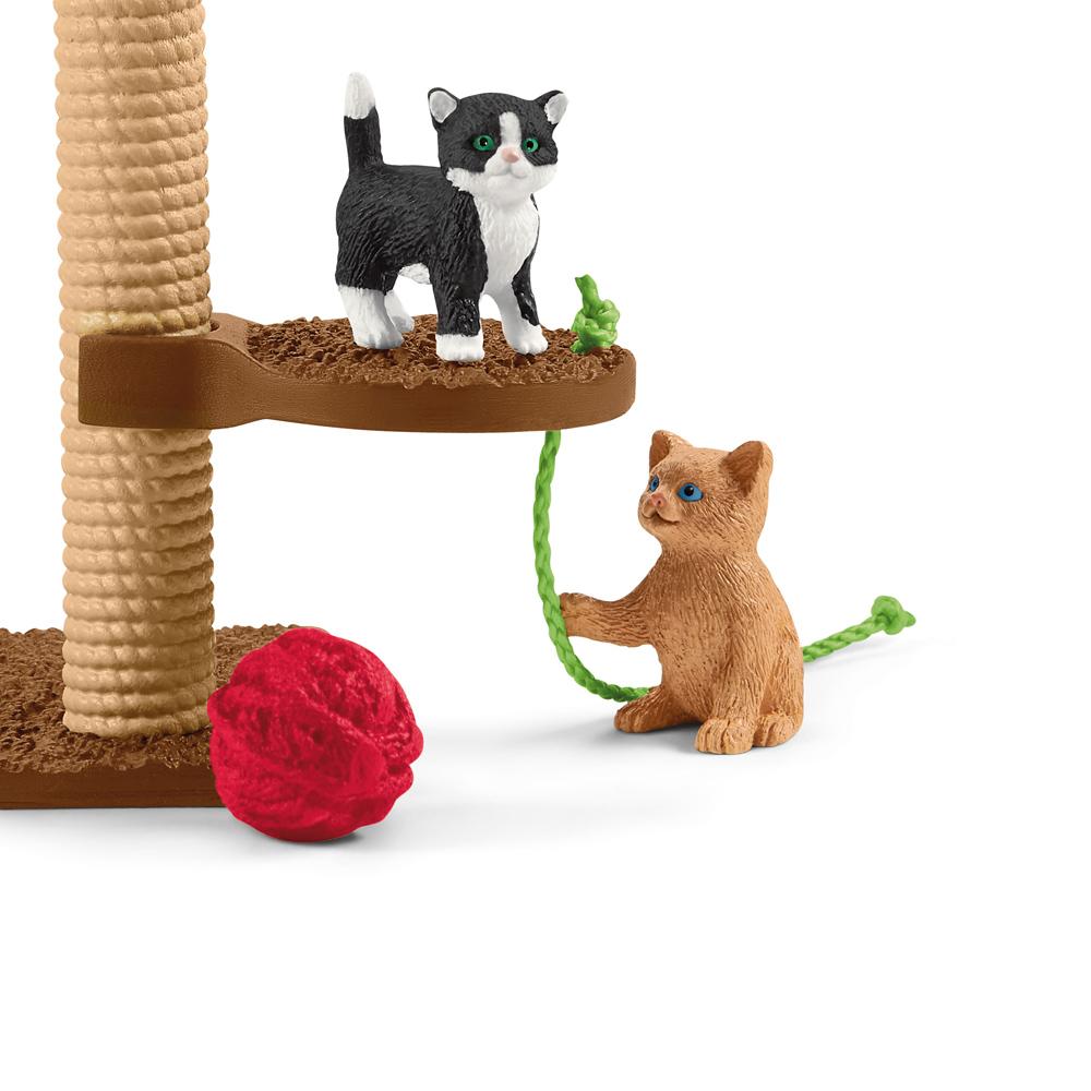 Schleich Farm World Playtime for Cute Cats Playset