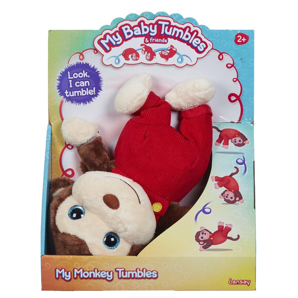 My Baby Tumbles & Friends My Monkey Tumbles Soft Tumbling Toy C55061