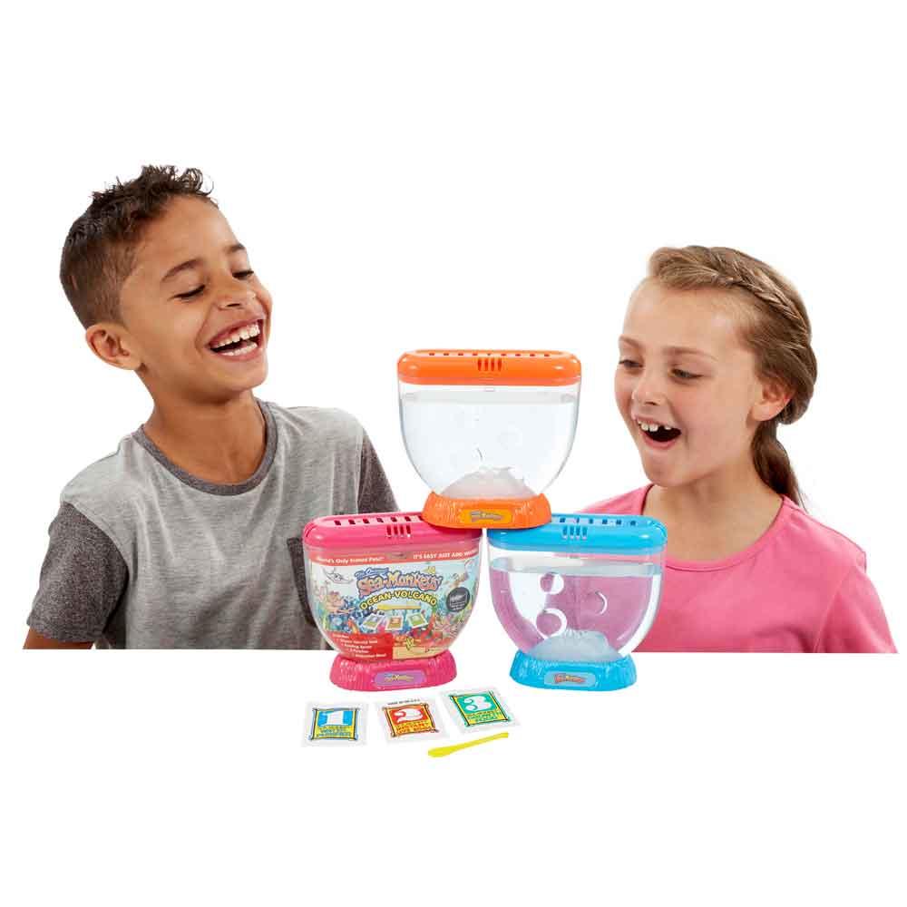 The Original Sea Monkeys Ocean Volcano Zoo Tank in PINK