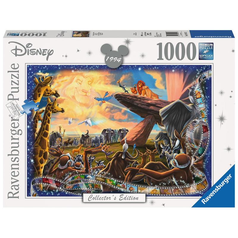 Ravensburger Disney THE LION KING Collector's Edition 1000 Piece Jigsaw Puzzle 19747