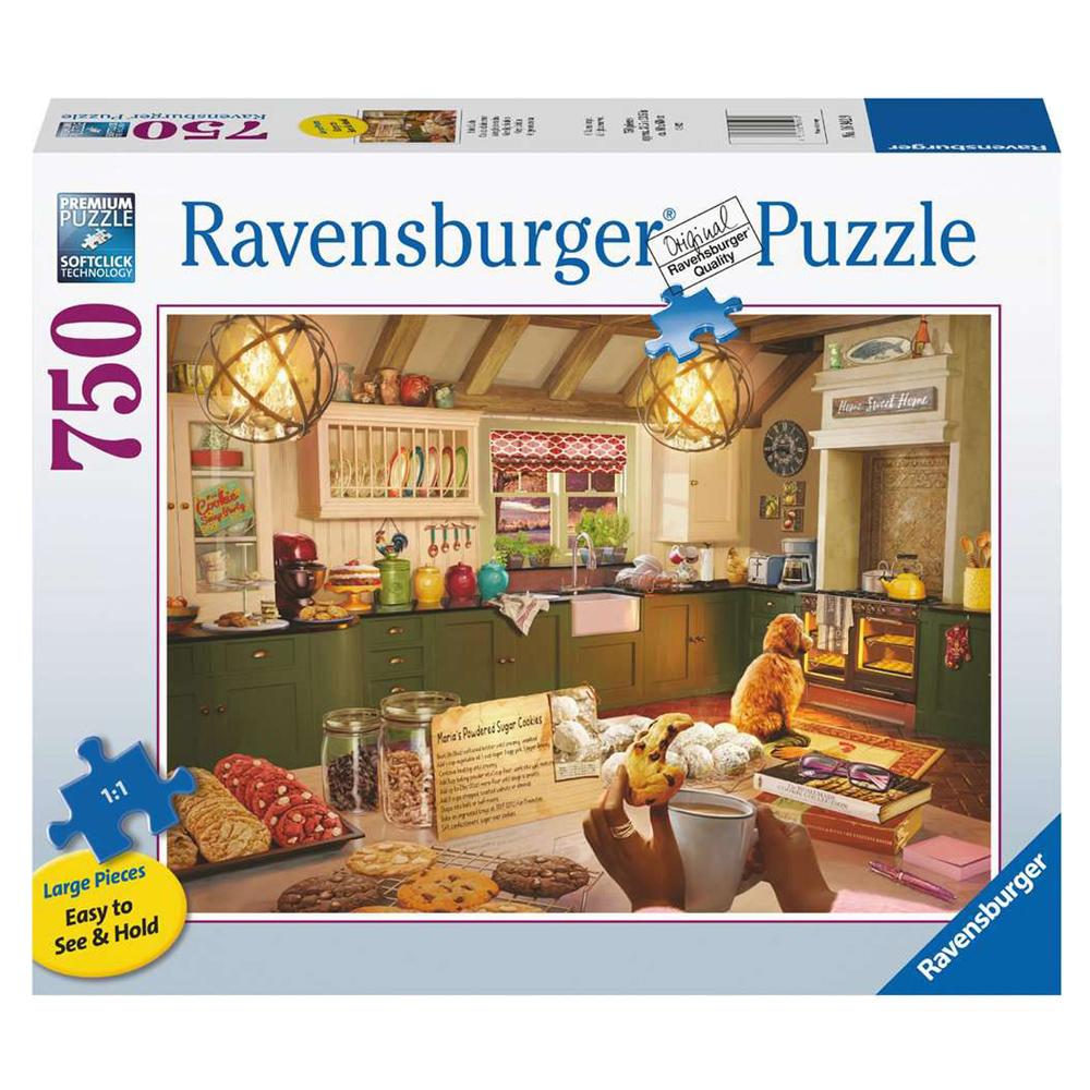 Ravensburger Cozy Kitchen 750 Piece Jigsaw Puzzle 16942