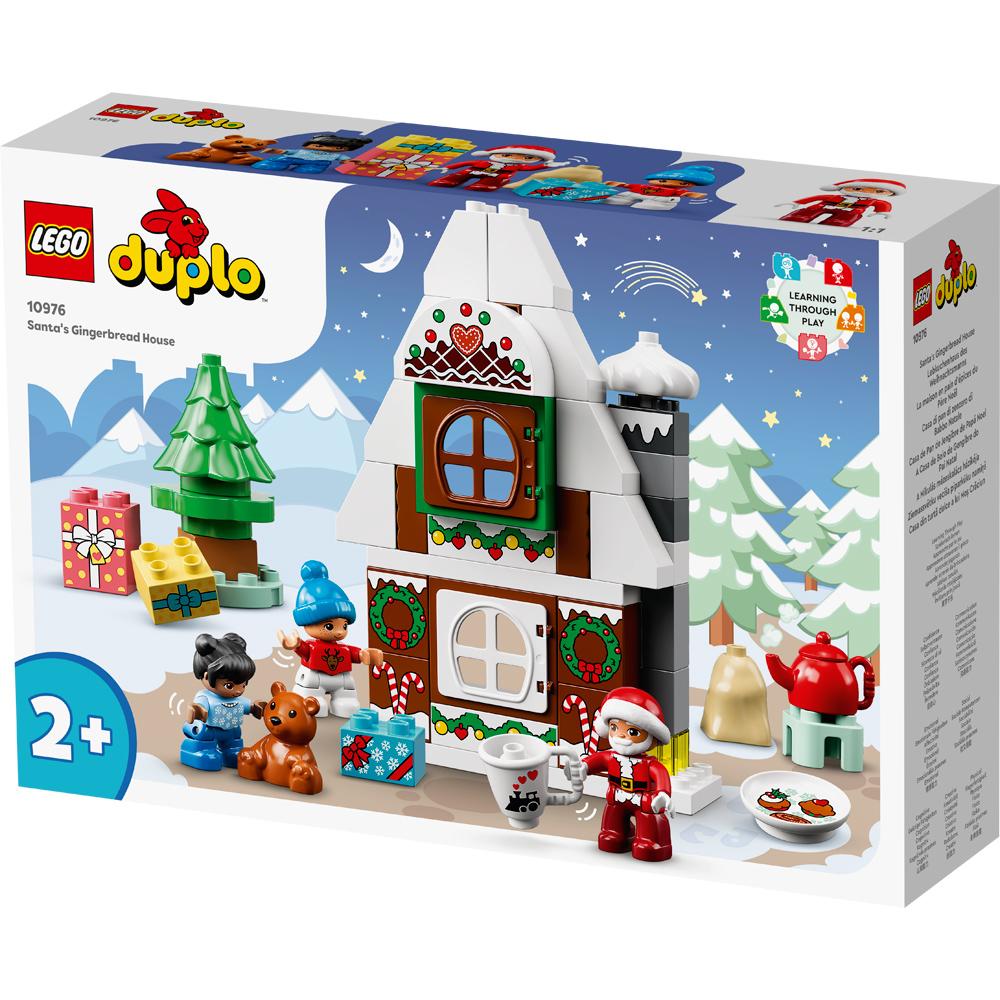 LEGO Duplo Santa's Gingerbread House Festive Building Toy for Ages 2+ 10976