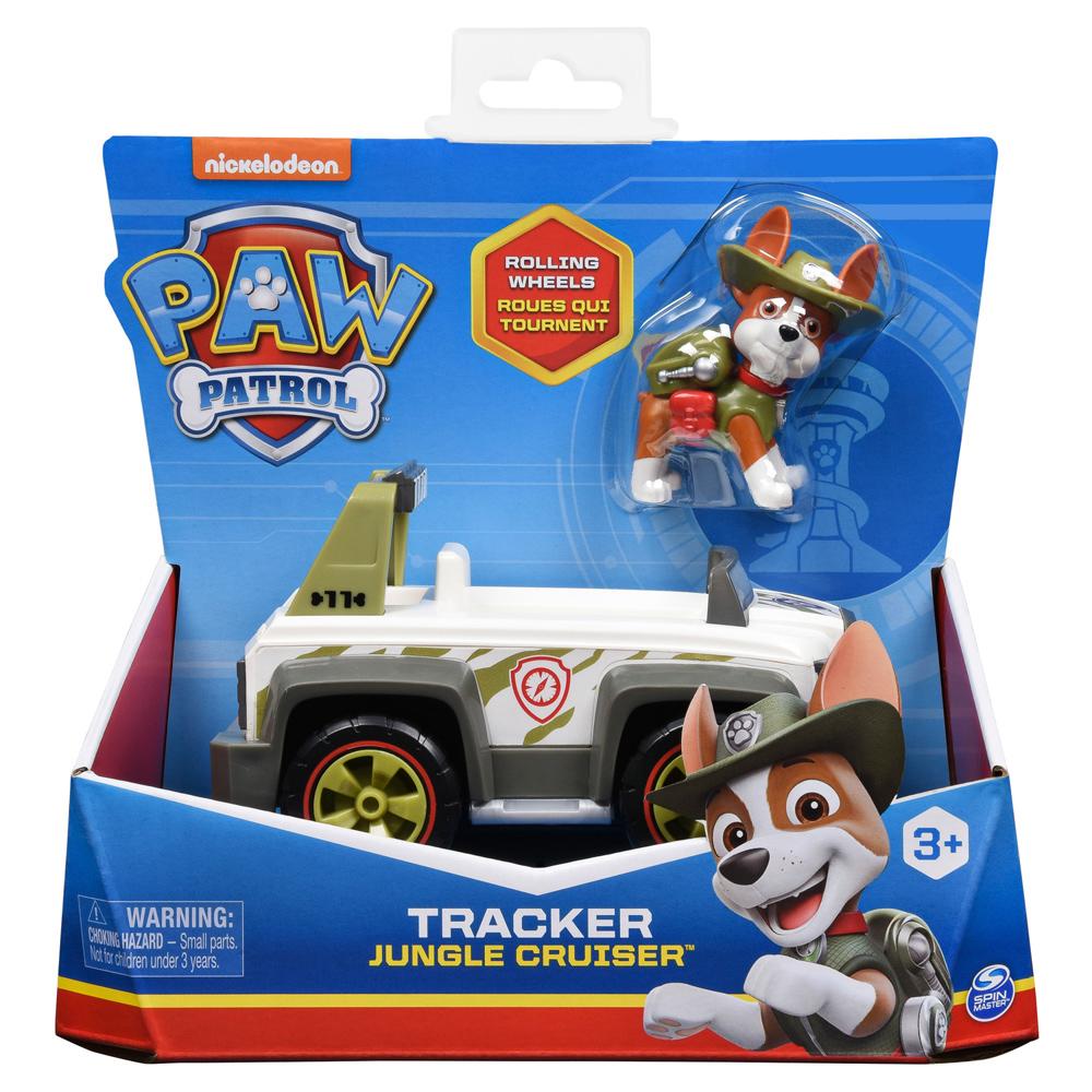 PAW Patrol Tracker's Jungle Cruiser Vehicle with Pup Figure Playset for Ages 3+ 6061801
