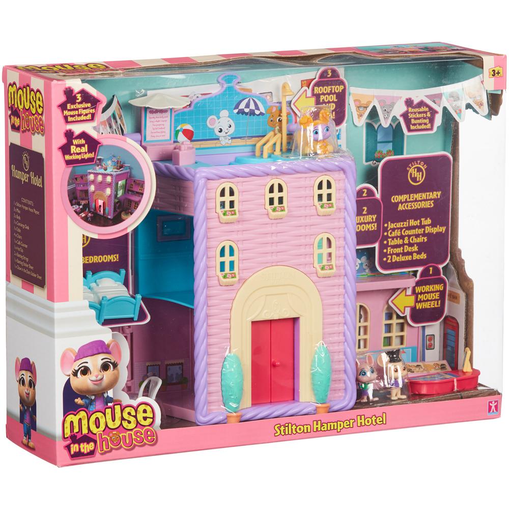 Mouse in the House Stilton Hamper Hotel Playset with Exclusive Figures 3+ Years 07396