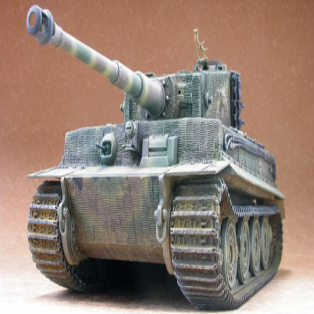 View 2 AFV Club Tiger I Ausf. E Latest-Model Tank Model Kit Scale 1:35 AF35079