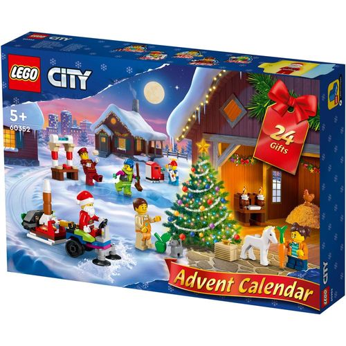 LEGO City Advent Calendar 2022 287 Piece Set 60352 for Ages 5+ 60352