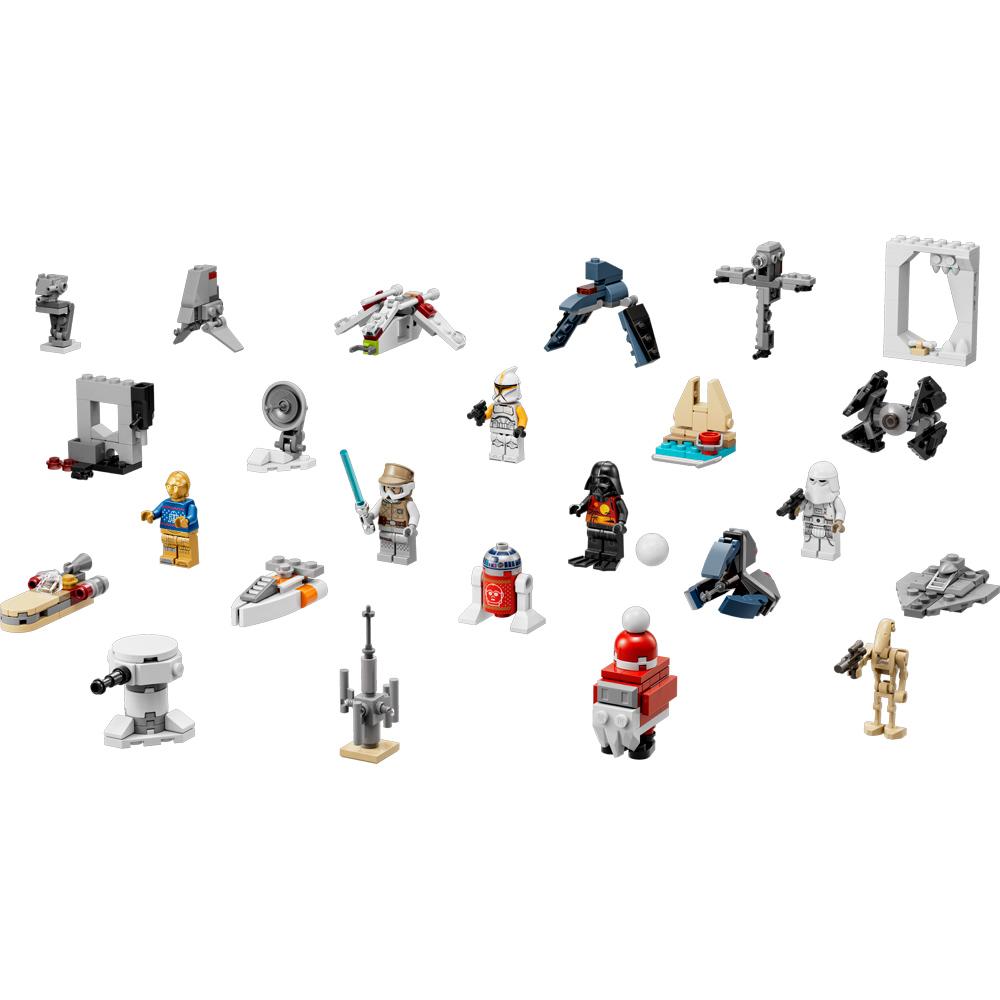 View 2 LEGO Star Wars Advent Calendar 2022 329 Piece for Ages 6+ 75340