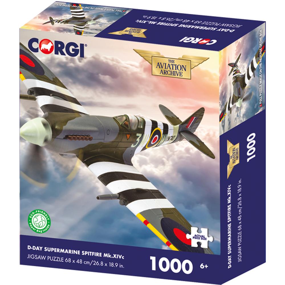 Corgi Aviation Archive Supermarine Spitfire Mk XIVc Jigsaw Puzzle 1000 Piece CG0005