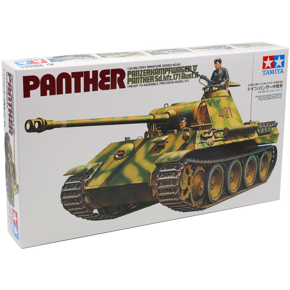 Tamiya Panzer Kampfwagen V Panther Sd.kfz.171 Ausf.A Model Kit Scale 1:35 35065