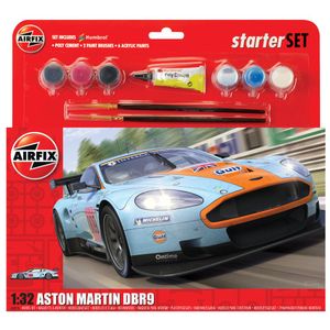 View 2 Airfix Aston Martin DBR9 Gulf Starter Set Scale 1:32 A50110