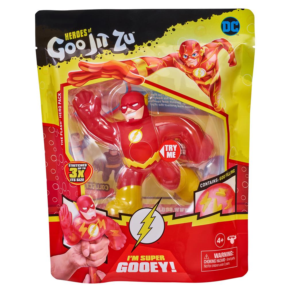 DC Comics Heroes of Goo Jit Zu Hero Figure Pack THE FLASH WITH GOOEY FILLING 41183