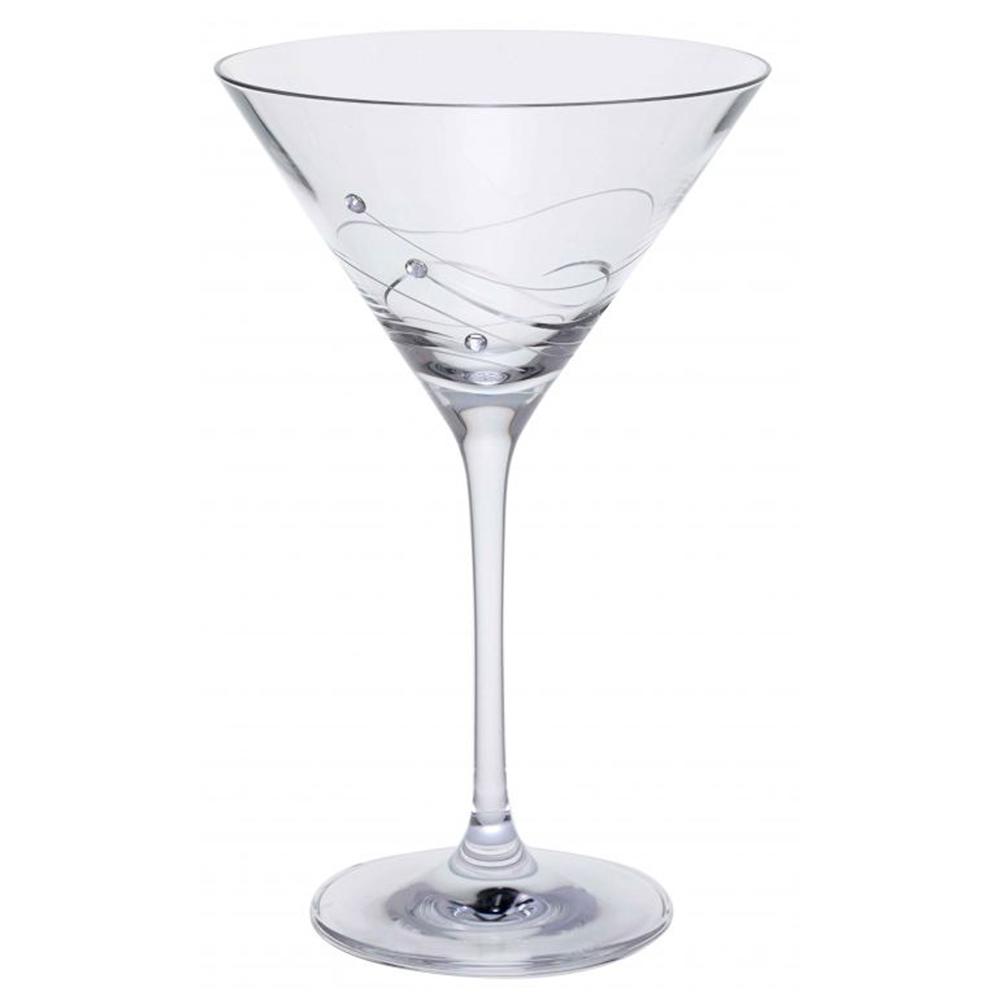View 2 Dartington Glitz Martini Glass SINGLE BOXED ST2734/6/N