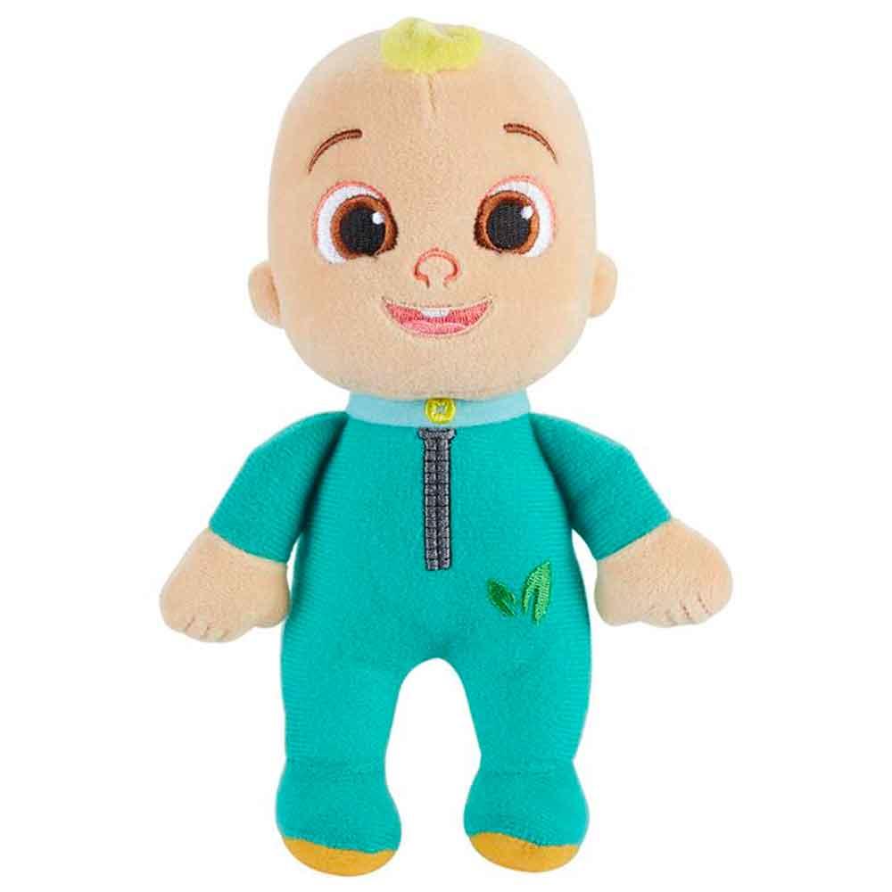 View 2 Cocomelon JJ in ROMPER SUIT 100% Recycled Soft Plush Toy 07601-ROMPER