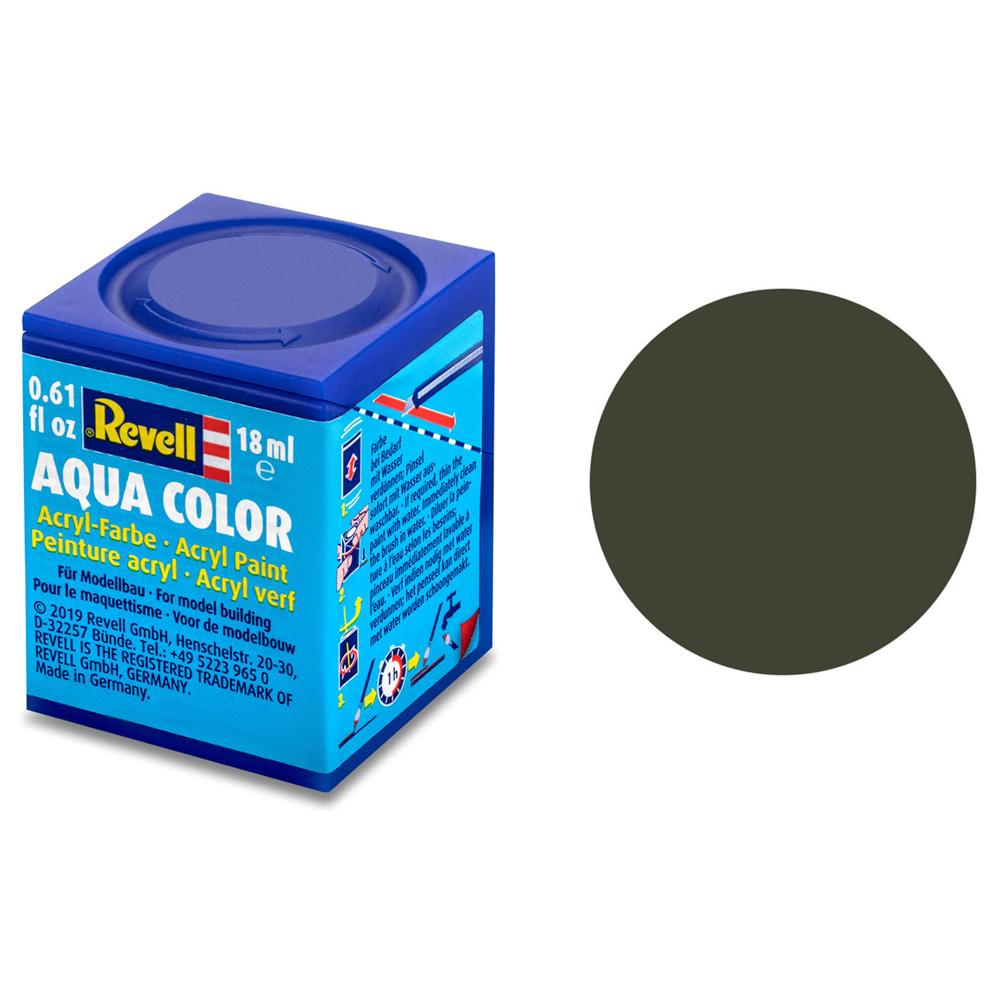 Revell Aqua Solid Matt - Olive Green 42 RV36142